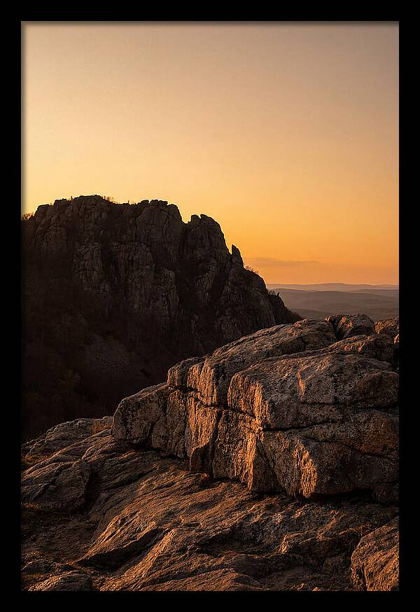 Sleeping Giant Ridge At Dusk