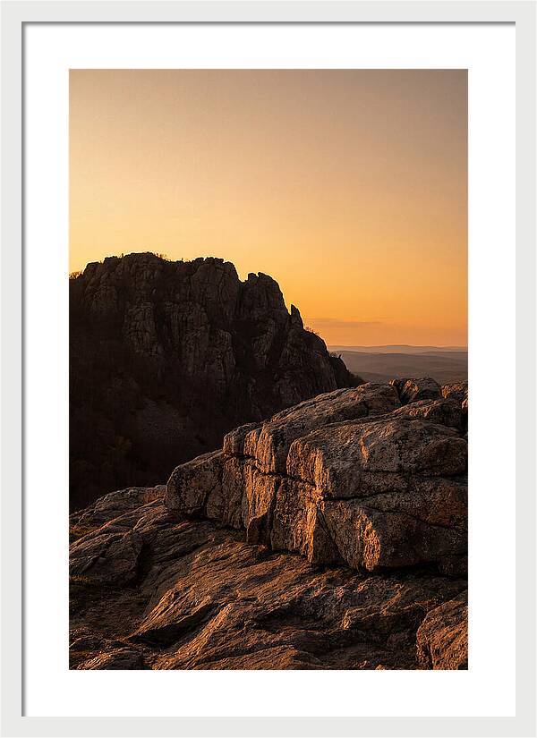 Sleeping Giant Ridge At Dusk