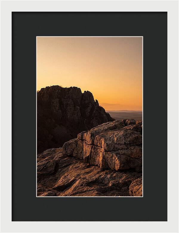 Sleeping Giant Ridge At Dusk