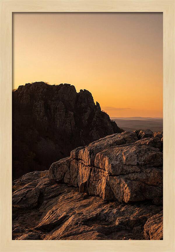 Sleeping Giant Ridge At Dusk