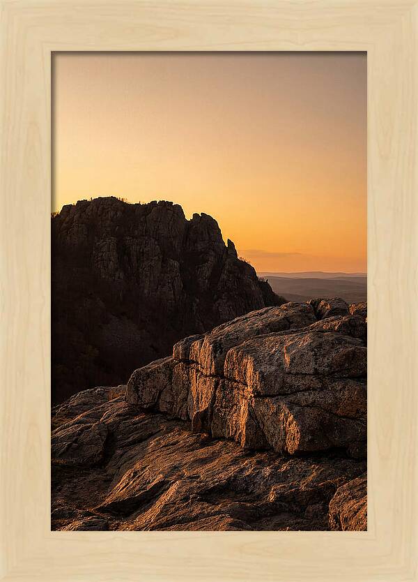 Sleeping Giant Ridge At Dusk
