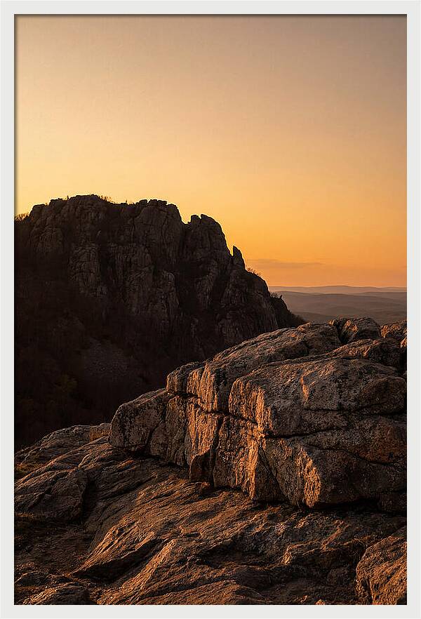 Sleeping Giant Ridge At Dusk