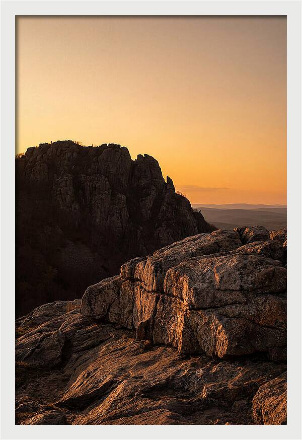 Sleeping Giant Ridge At Dusk