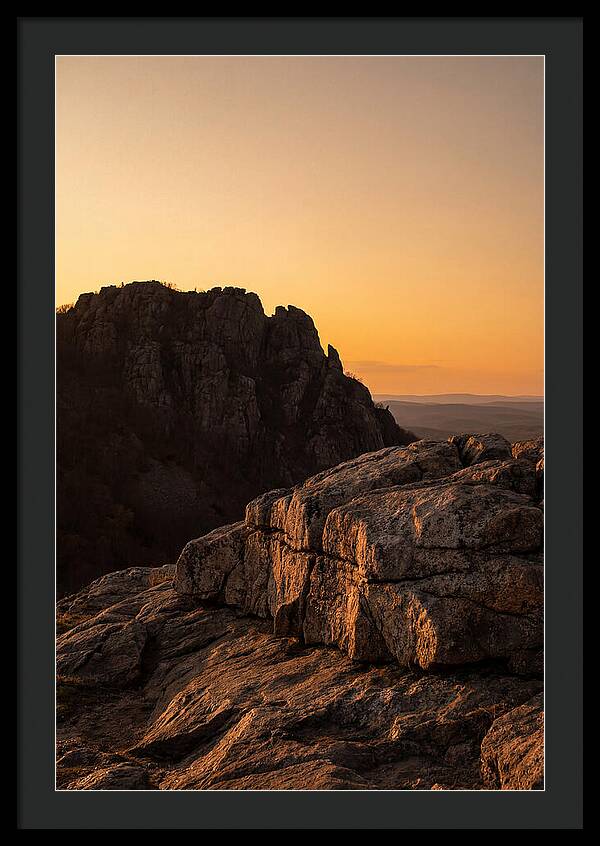 Sleeping Giant Ridge At Dusk