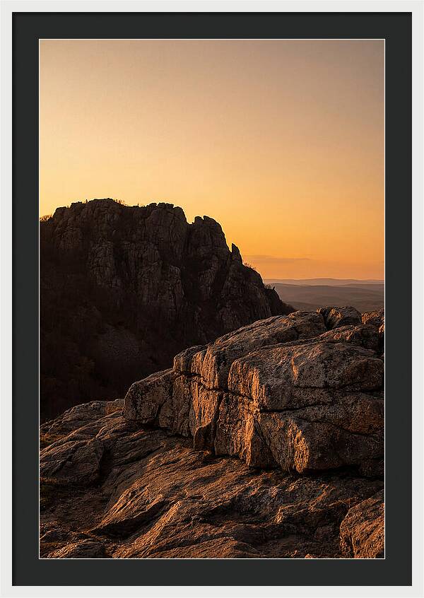 Sleeping Giant Ridge At Dusk