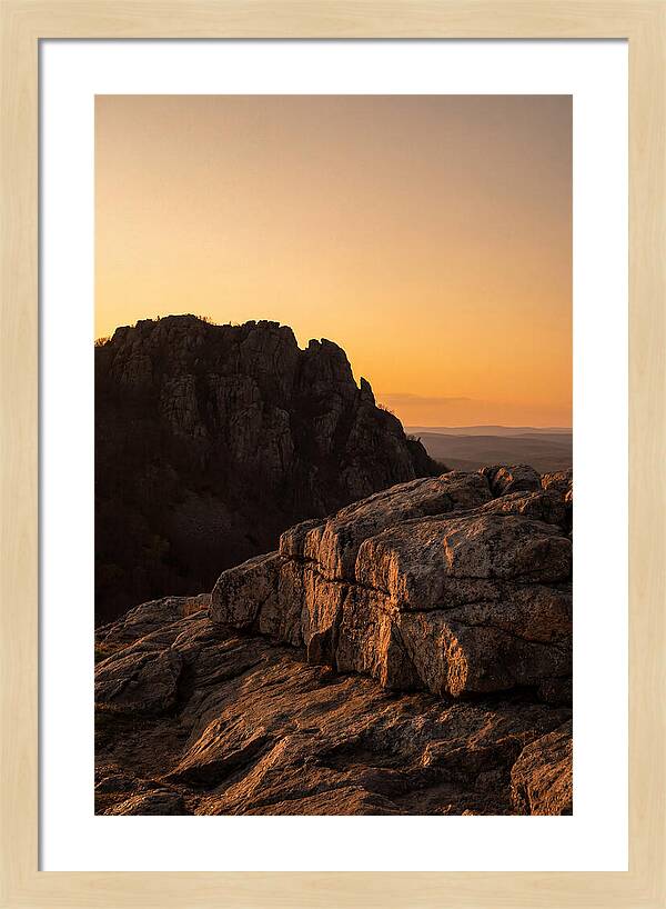 Sleeping Giant Ridge At Dusk