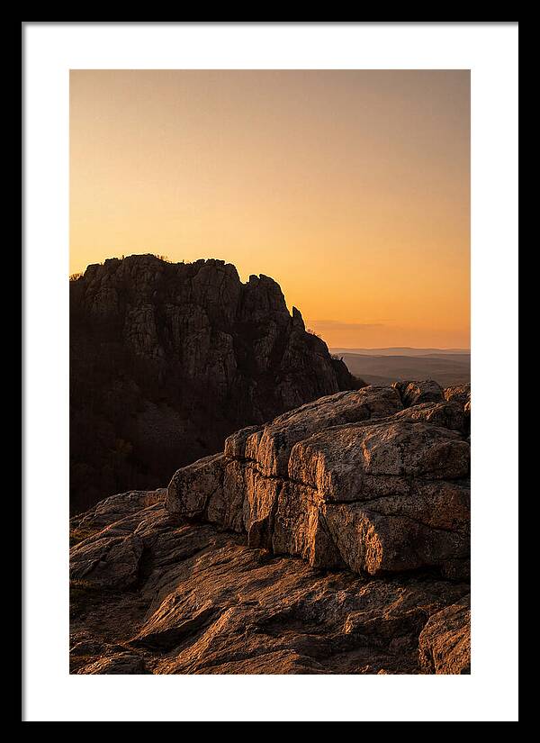 Sleeping Giant Ridge At Dusk