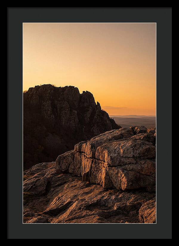 Sleeping Giant Ridge At Dusk