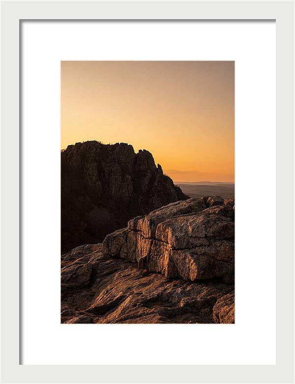 Sleeping Giant Ridge At Dusk