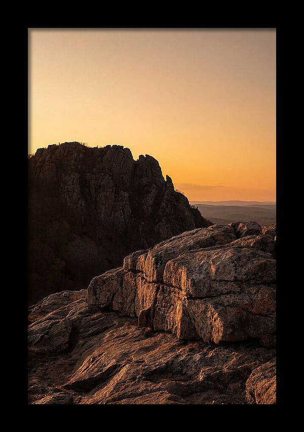 Sleeping Giant Ridge At Dusk
