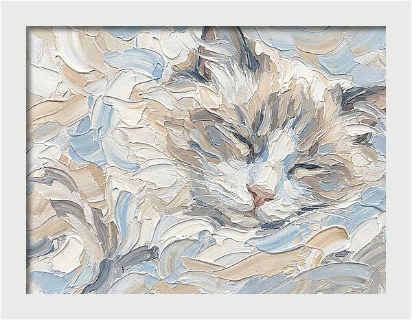Sleeping Ragdoll Cat