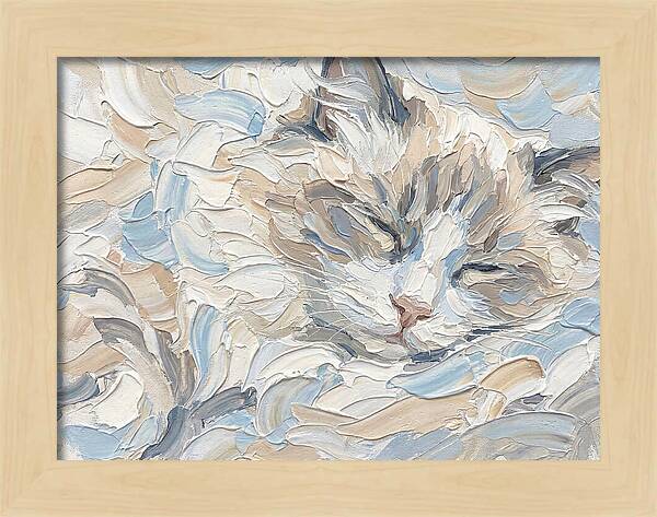 Sleeping Ragdoll Cat