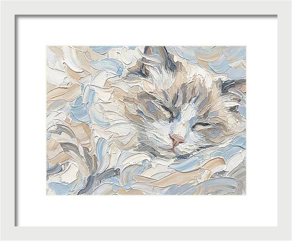 Sleeping Ragdoll Cat