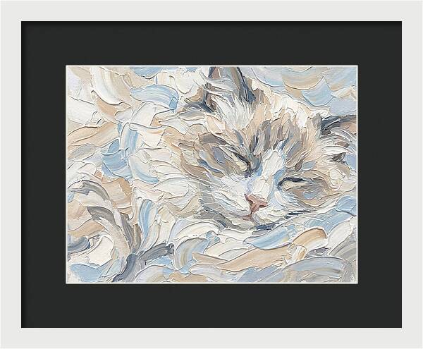 Sleeping Ragdoll Cat