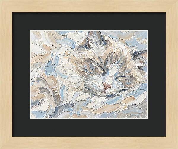 Sleeping Ragdoll Cat