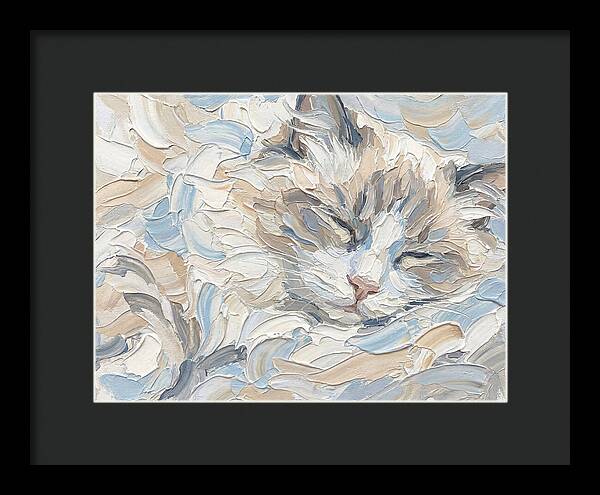 Sleeping Ragdoll Cat