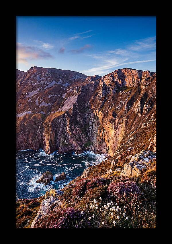 Slieve League Cliffs At Dusk