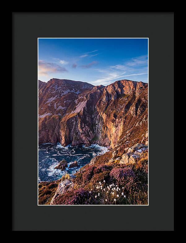 Slieve League Cliffs At Dusk