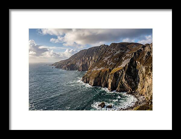 Slieve League Cliffs Overlooking Donegal Bay