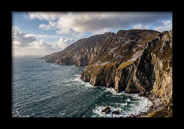 Slieve League Cliffs Overlooking Donegal Bay