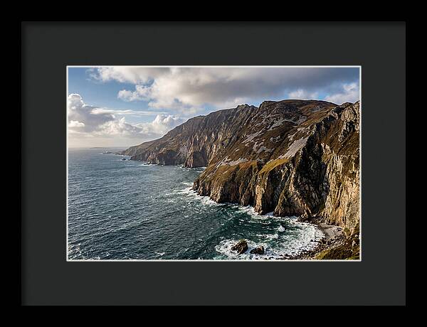 Slieve League Cliffs Overlooking Donegal Bay