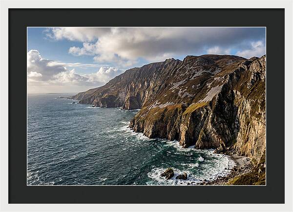 Slieve League Cliffs Overlooking Donegal Bay