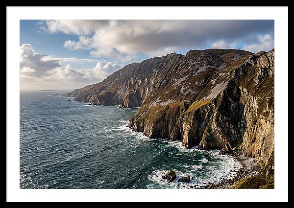 Slieve League Cliffs Overlooking Donegal Bay