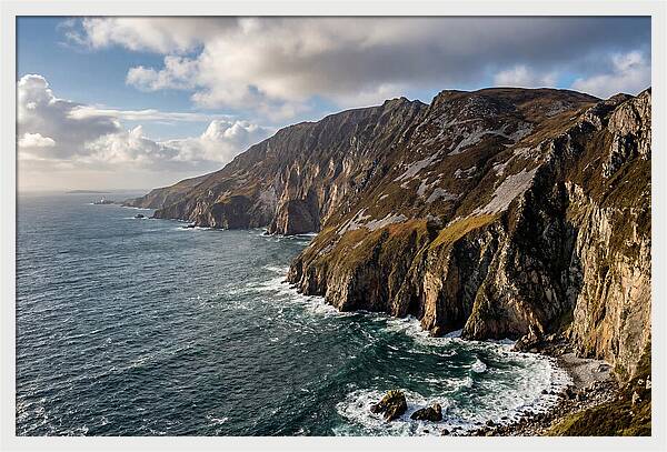 Slieve League Cliffs Overlooking Donegal Bay