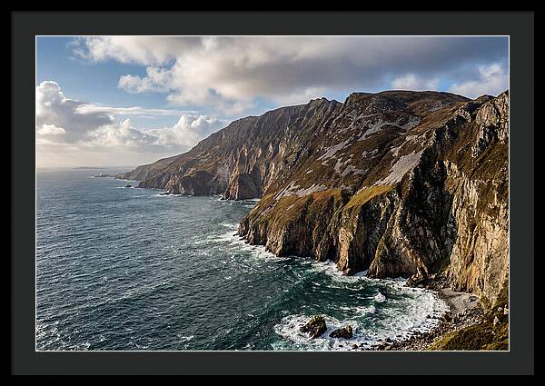 Slieve League Cliffs Overlooking Donegal Bay