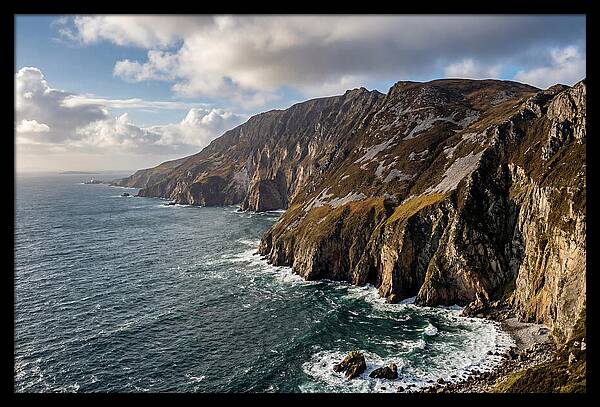 Slieve League Cliffs Overlooking Donegal Bay