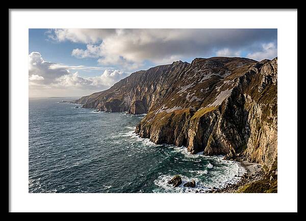 Slieve League Cliffs Overlooking Donegal Bay