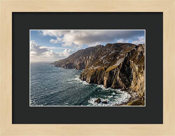Slieve League Cliffs Overlooking Donegal Bay