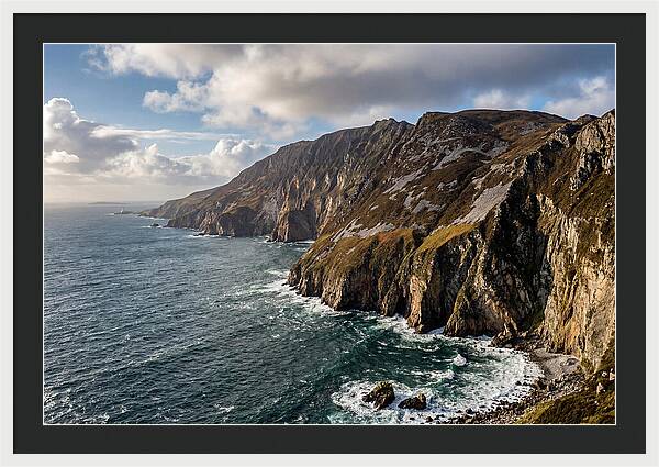 Slieve League Cliffs Overlooking Donegal Bay