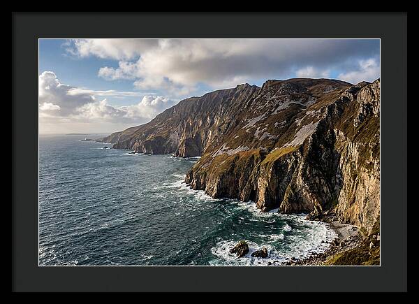 Slieve League Cliffs Overlooking Donegal Bay