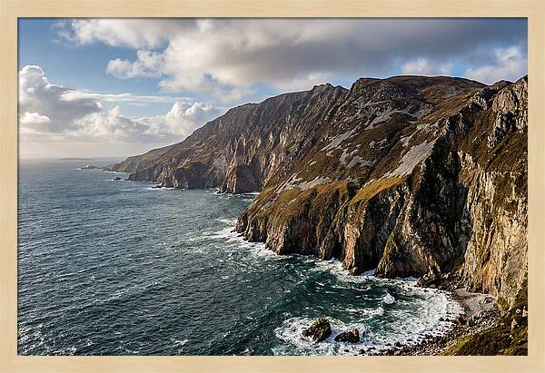 Slieve League Cliffs Overlooking Donegal Bay