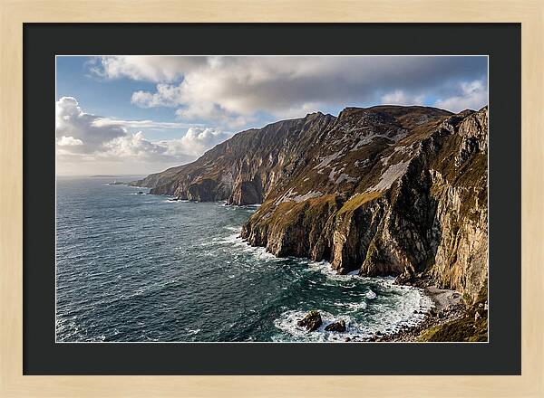 Slieve League Cliffs Overlooking Donegal Bay