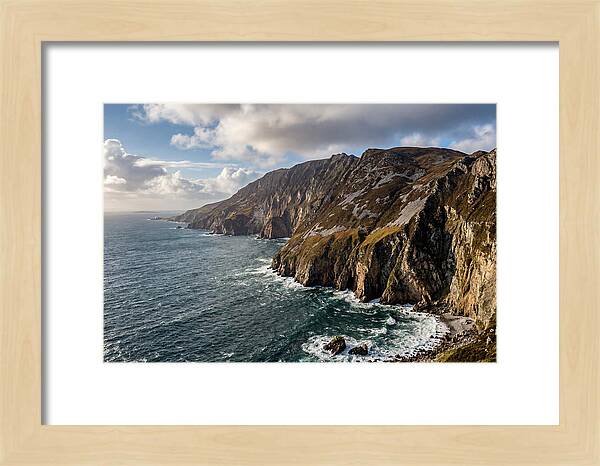 Slieve League Cliffs Overlooking Donegal Bay