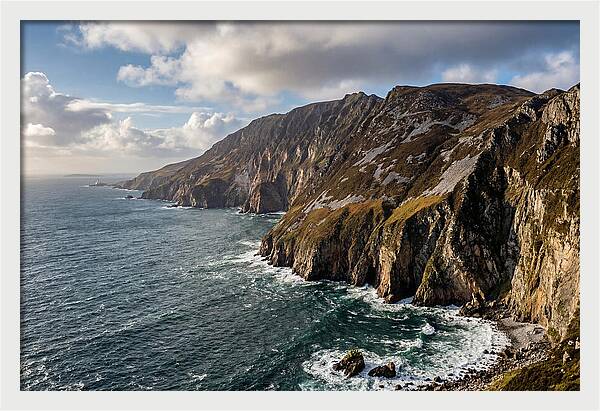 Slieve League Cliffs Overlooking Donegal Bay