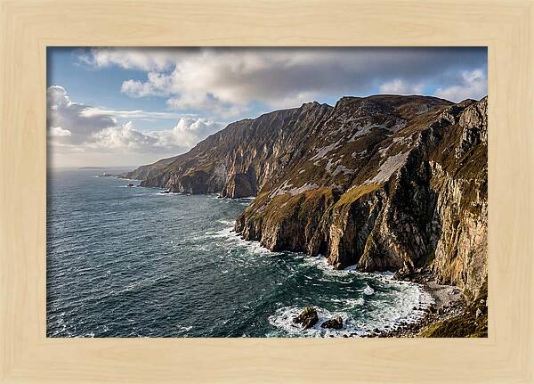 Slieve League Cliffs Overlooking Donegal Bay