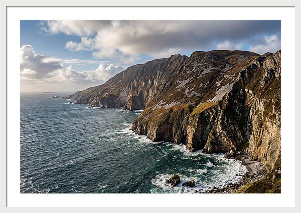 Slieve League Cliffs Overlooking Donegal Bay