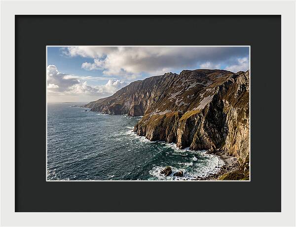 Slieve League Cliffs Overlooking Donegal Bay
