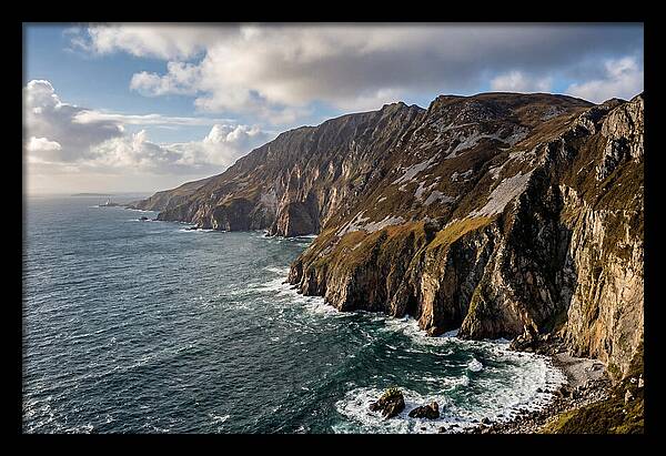 Slieve League Cliffs Overlooking Donegal Bay