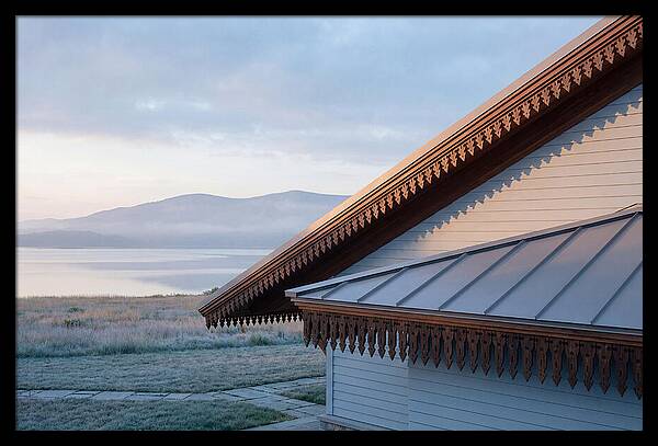 Sloped Roof With Decorative Eaves