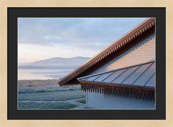 Sloped Roof With Decorative Eaves