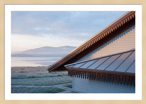 Sloped Roof With Decorative Eaves