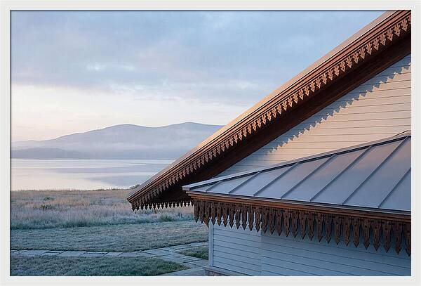 Sloped Roof With Decorative Eaves