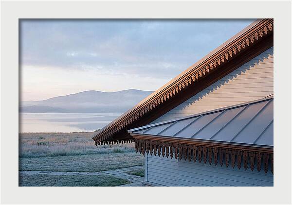 Sloped Roof With Decorative Eaves