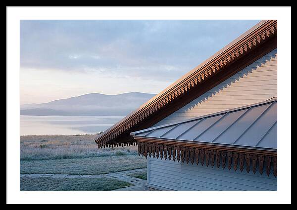 Sloped Roof With Decorative Eaves