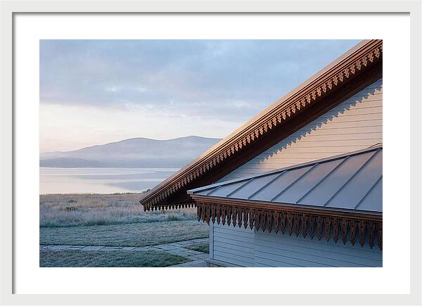 Sloped Roof With Decorative Eaves