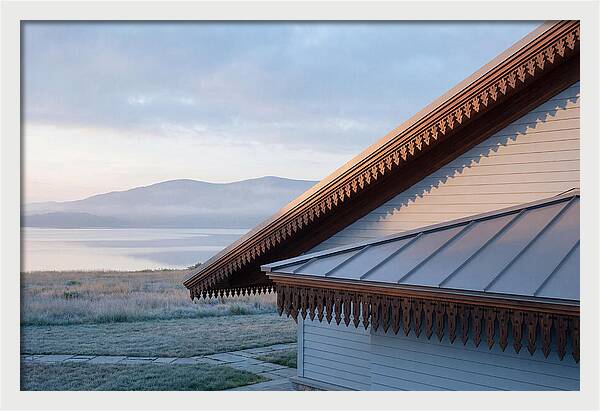 Sloped Roof With Decorative Eaves